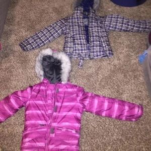 2 Girls 7-8 London Fog Coats